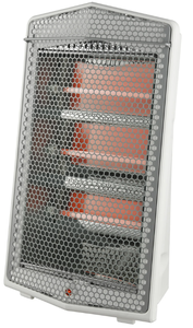 lot 515 image: Midea 1500W Quartz Electric Space Heater, White