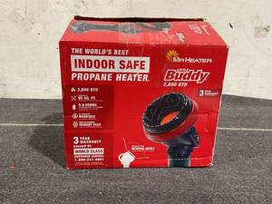 lot 140 image: Mr. Heater F215100 MH4B Little Buddy 3800-BTU, Indoor Safe Propane Heater