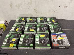 lot 145 image: LOT OF 12 Gaming Headsets