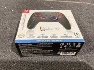 lot 153 image: PowerA - Enhanced Wireless Controller for Nintendo Switch - Black