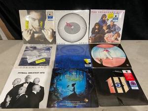 lot 586 image: LOT OF 9 Vinyl Records