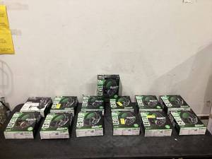 lot 536 image: LOT OF 13 Gaming Headsets RIG for XBOX