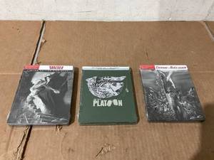 lot 263 image: LOT OF 3 Steelbook 4K Ultra HD  Blu-Ray Movies