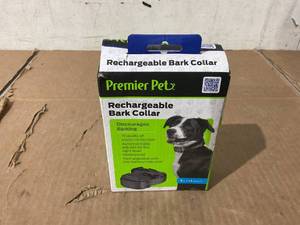 lot 274 image: Premier Pet Rechargeable Bark Collar