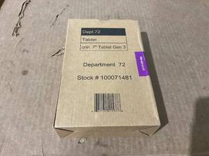 lot 277 image: Onn Surf Tablet 7 Gen 3 2022, Charcoal