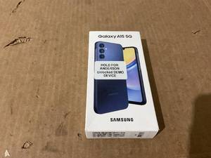 lot 23 image: Samsung Galaxy A15, 128GB, Black- IN STORE DISPLAY