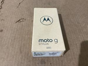 lot 24 image: Motorola Moto G Stylus  2023  64GB  Midnight Blue- IN STORE DISPLAY
