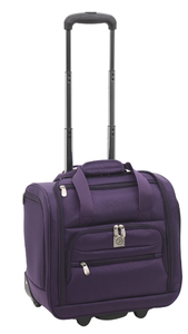lot 447 image: Protege 16 Rolling Underseater Luggage, Purple