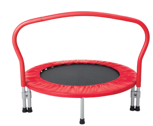lot 454 image: 3-Foot Folding Trampoline, 36 Diameter, for Ages 3 and up, by MinnARK