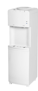 lot 461 image: Great Value Top Loading HotCold Temperature Water Dispenser, White Water Cooler