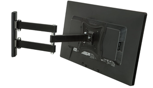 lot 468 image: Mount-It Full Motion TV Wall Mount Articulating Computer Screen Bracket for 23-42 inch Screens