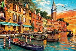 lot 67 image: 6000PCS San Marco Sunset Jigsaw Puzzle by Educa Borras