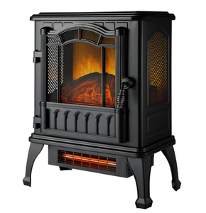 lot 93 image: Mainstays 2-Setting 3D Electric Stove Heater