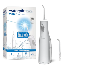 lot 317 image: LOT OF 2 Waterpik Cordless Water Flosser, Battery Operated & Portable for Travel & Home
