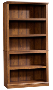 lot 323 image: Sauder Miscellaneous Storage 5-Shelf Bookcase Book Shelf