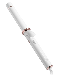 lot 340 image: T3 CurlWrap Automatic Rotating Curling Iron with Longer Barrel, 2 Timer Settings, 9 Heat Settings