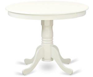 lot 357 image: East West Furniture ANT-LWH-TP Antique Dining Room Table Pedestal Base