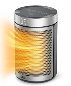 lot 395 image: Dreo Space Heaters for Inside, Portable Electric Heater for Home with Thermostat