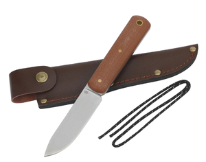 lot 398 image: Swiss Tech Haltbar Knife with a VG-10 Full Tang Steel Blade and Canvas Micarta Handle