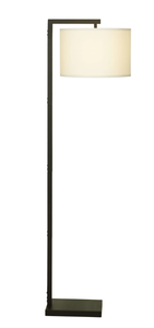 lot 598 image: Mainstays Contemporary Metal 62 Floor Lamp with onoff Foot Switch