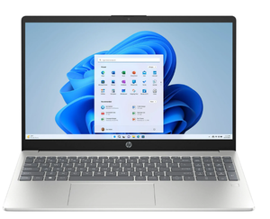 lot 3 image: HP 15.6 inch Windows Laptop Intel Core i5-1334U 8GB RAM 512GB SSD Natural Silver
