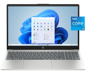 lot 4 image: HP 15.6 inch Windows Laptop Intel Core i5-1235U 8GB RAM 256GB SSD Silver