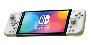 lot 174 image: Split Pad Compact (Light Gray & Yellow ) for Nintendo Switch