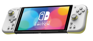lot 175 image: Split Pad Compact (Light Gray & Yellow ) for Nintendo Switch