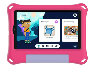 lot 268 image: onn. 8 Kids Tablet, 32GB, (2024 Model) - Pink