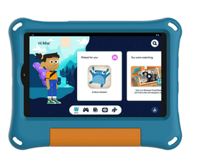 lot 270 image: onn. 8 Kids Tablet, 32GB, (2024 Model) - Aqua