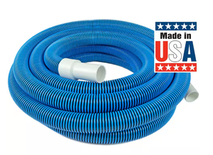 lot 362 image: Poolmaster 1-12 in. x 30 ft. Heavy Duty In-Ground Pool Vacuum Hose with Swivel Cuff