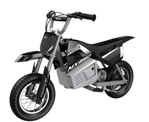 lot 543 image: Razor Dirt Rocket MX350 - Black with Decals Included, 24V Electric-Powered Dirt Bike for Kids 13