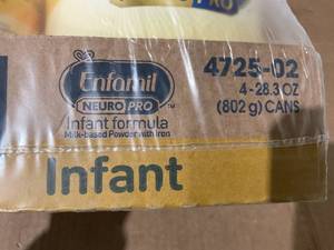 lot 73 image: 4PCS Enfamil NeuroPro Powder Infant Formula - 28.3oz
