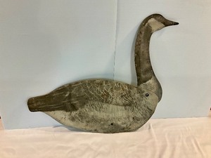 Vintage Paper Goose Decoy