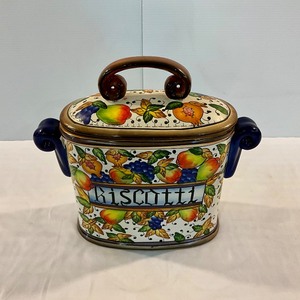 Ceramic Biscotti Jar