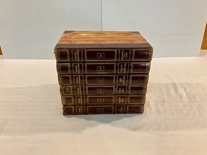 Set of 6 Antique Swedish Books