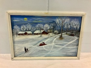 HandPainted Minnesota Winter
