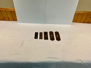 Antique Door Plates - Set of 5