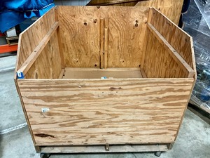 Storage Bin with Wheels