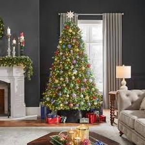 Home Decorators Collection 7.5 ft. Pre-Lit LED Elegant Grand Fir Artificial Christmas Tree T29 Customer Returns See Pictures