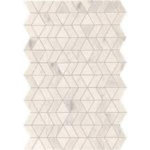 Lot of Daltile Xpress Mosaix Peel N Stick Frost White 18 in. x 12 Marble Zipper Mosaic Tile (14.5 sq. ft.Case)  Customer Returns See Pictures