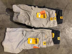 Lot of Assorted Mens Work Shorts Various Sizes and Conditions Customer Returns See Pictures