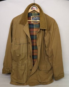 Vintage Dunbrooke Upstream Outdoor Advantage Canvas Corduroy Chore Jacket Fall Flannel-Lined Coat...