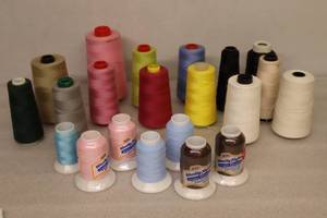 Embroidery Thread Including Woolly Nylon Etc