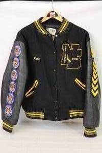 Vintage Letter Jacket New London Wildcats 1997 Ladies X-Large