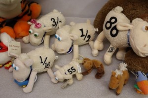 Vintage Plush Toy StuffiesSerta Sheep, Gund Dan Dee Bears, Disneyland TiggerTony Etc