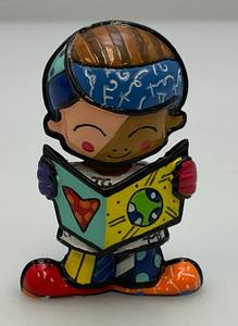 Romero Britto Teddy Miniature Figurine 2 12