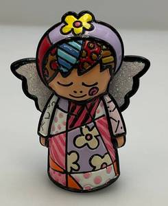 Romero Britto Angel Rocking Miniature Figurine 2 12