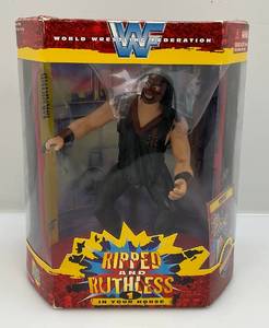 1997 Jakes Pacific Brand World Wrestling Federation Ripped And Ruthless 1 In Your House (Mankind) Action Figure (NIB)