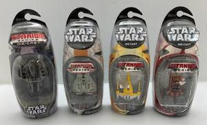 Misc. STAR WARS Titanium Series Die-Cast Miniatures (NIB)
